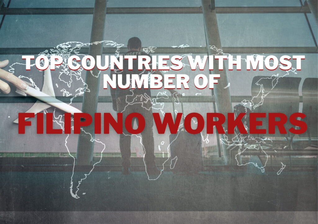 Top Countries with most number of Filipino Wokers - featured Image