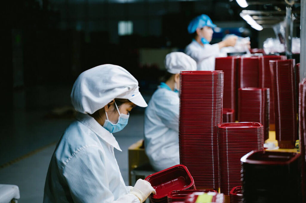 New Zealand factory worker from a manpower recruitment agency