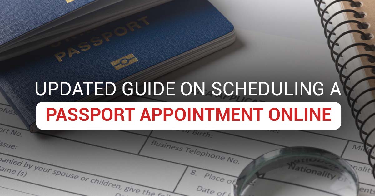scheduling passport appointment usps